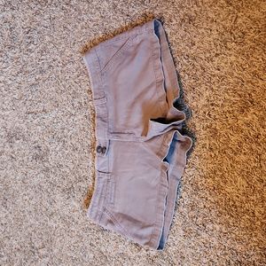 American Eagle Stretch Gray Shorts